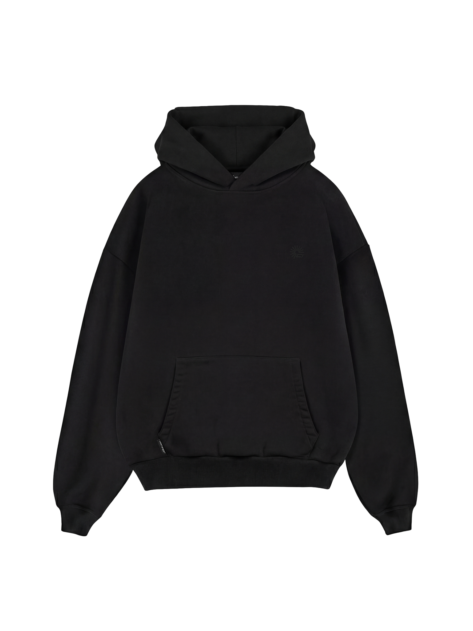 BASIC HOODIE - BLACK