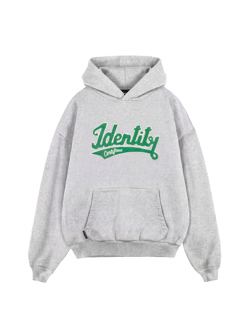 SIGNATURE HOODIE - GREY/GREEN