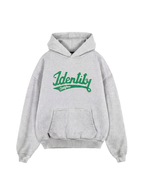 SIGNATURE HOODIE - GREY/GREEN