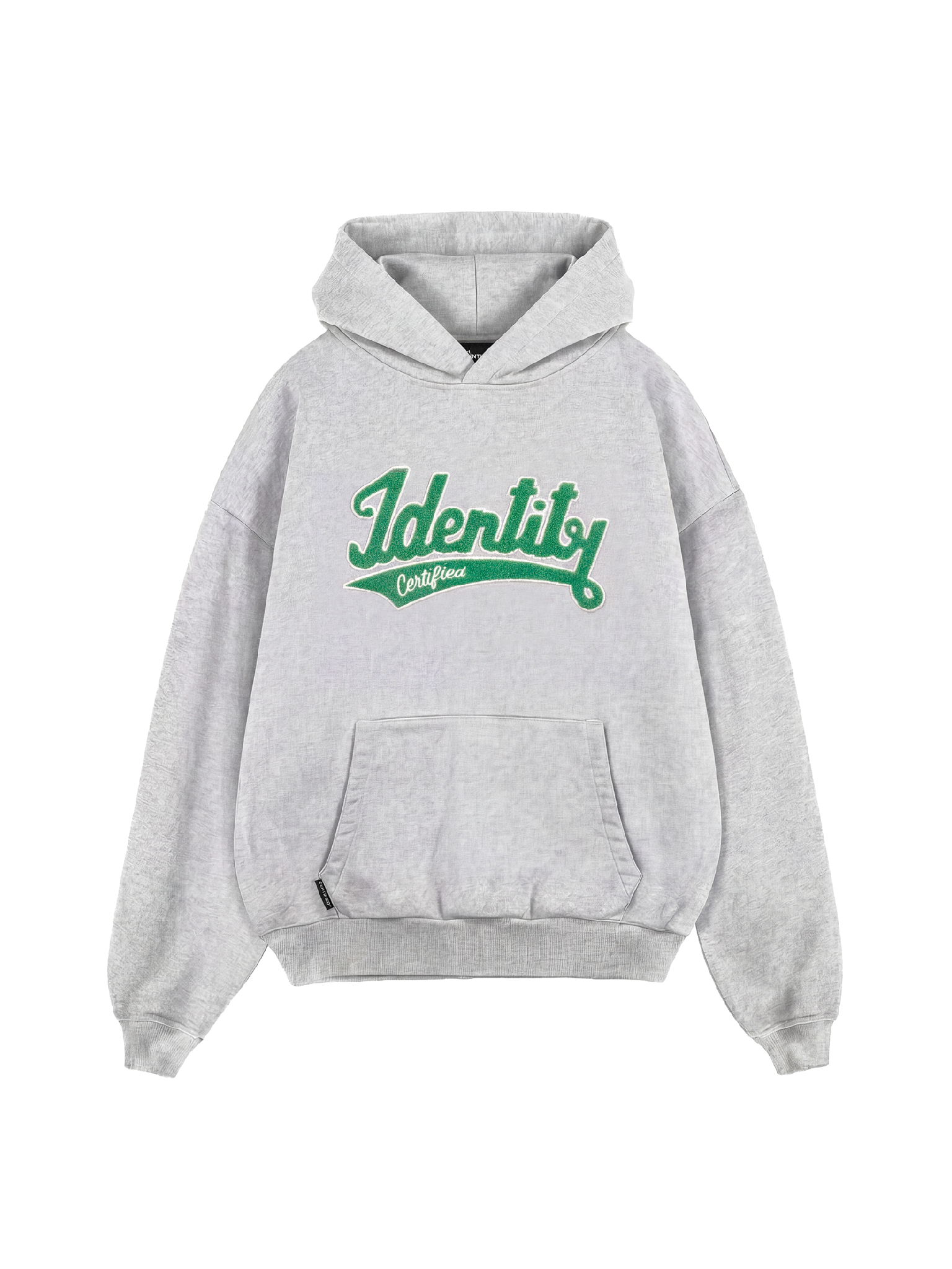 SIGNATURE HOODIE - GREY/GREEN