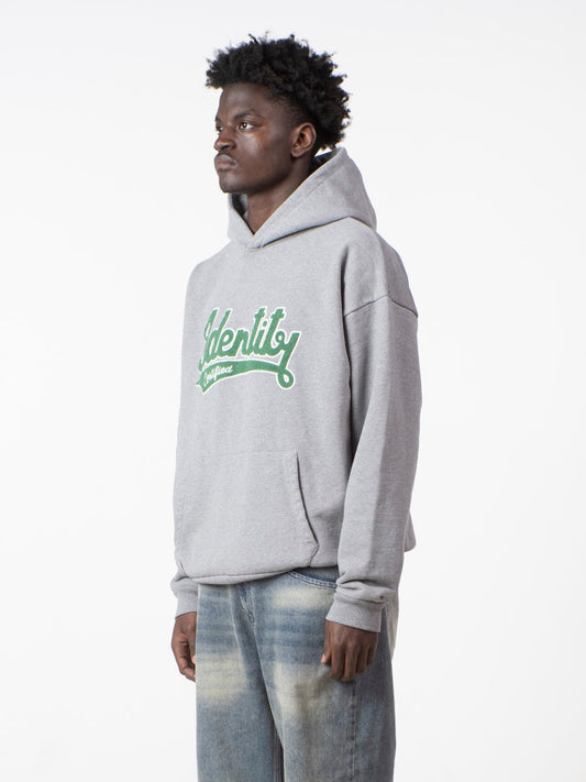 SIGNATURE HOODIE - GREY/GREEN