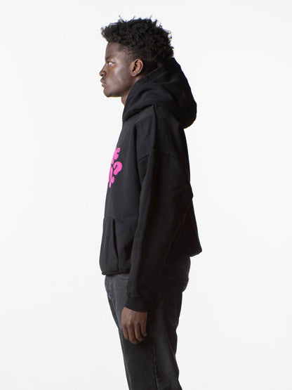 SWEETHEART HOODIE - ISN'T SHE LOVELY HOODIE - BLACK