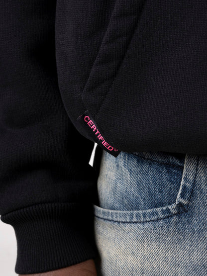 SWEETHEART HOODIE - ISN'T SHE LOVELY HOODIE - BLACK