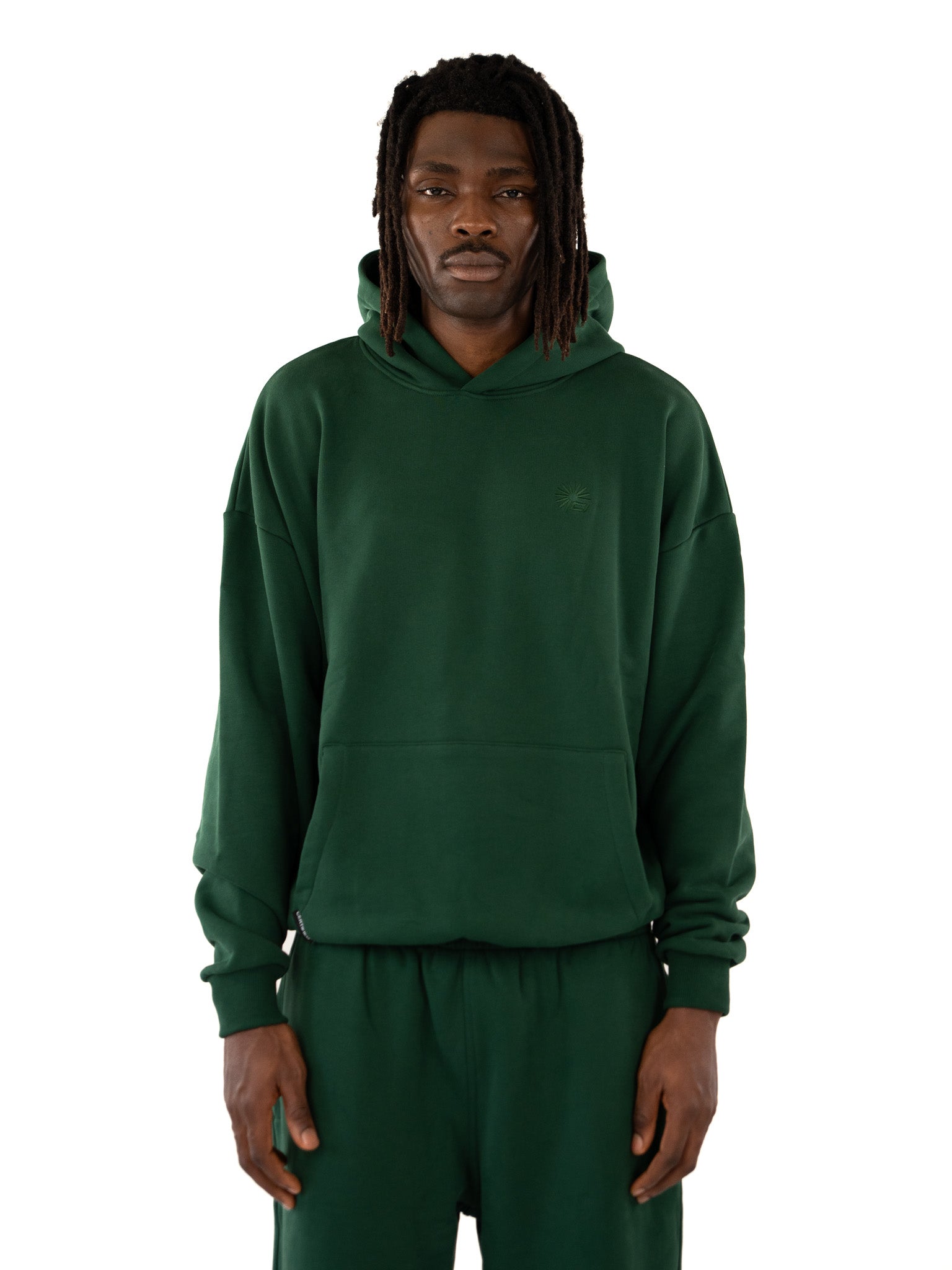BASIC HOODIE - GREEN