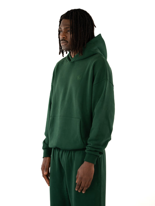 BASIC HOODIE - GREEN