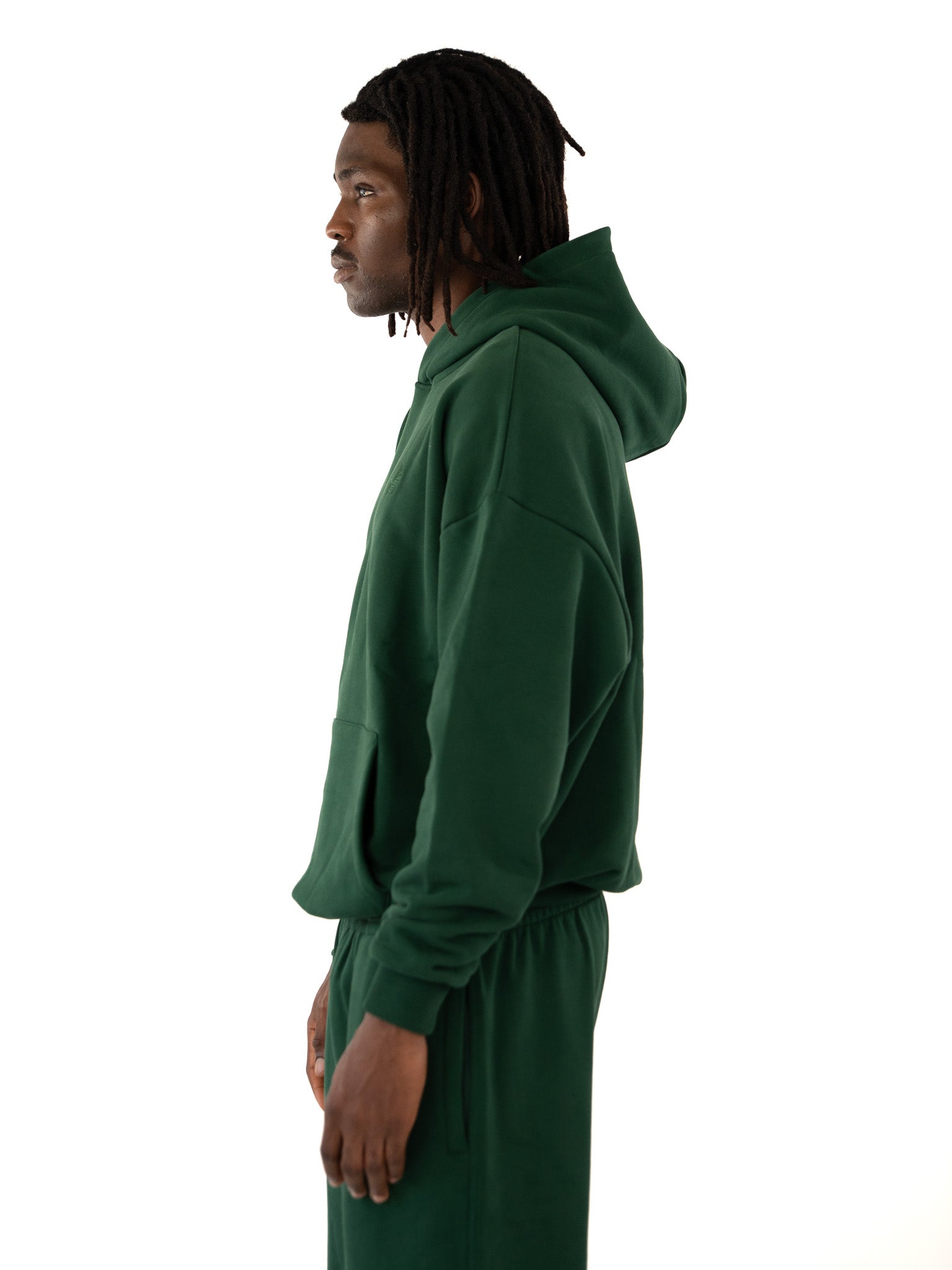 BASIC HOODIE - GREEN