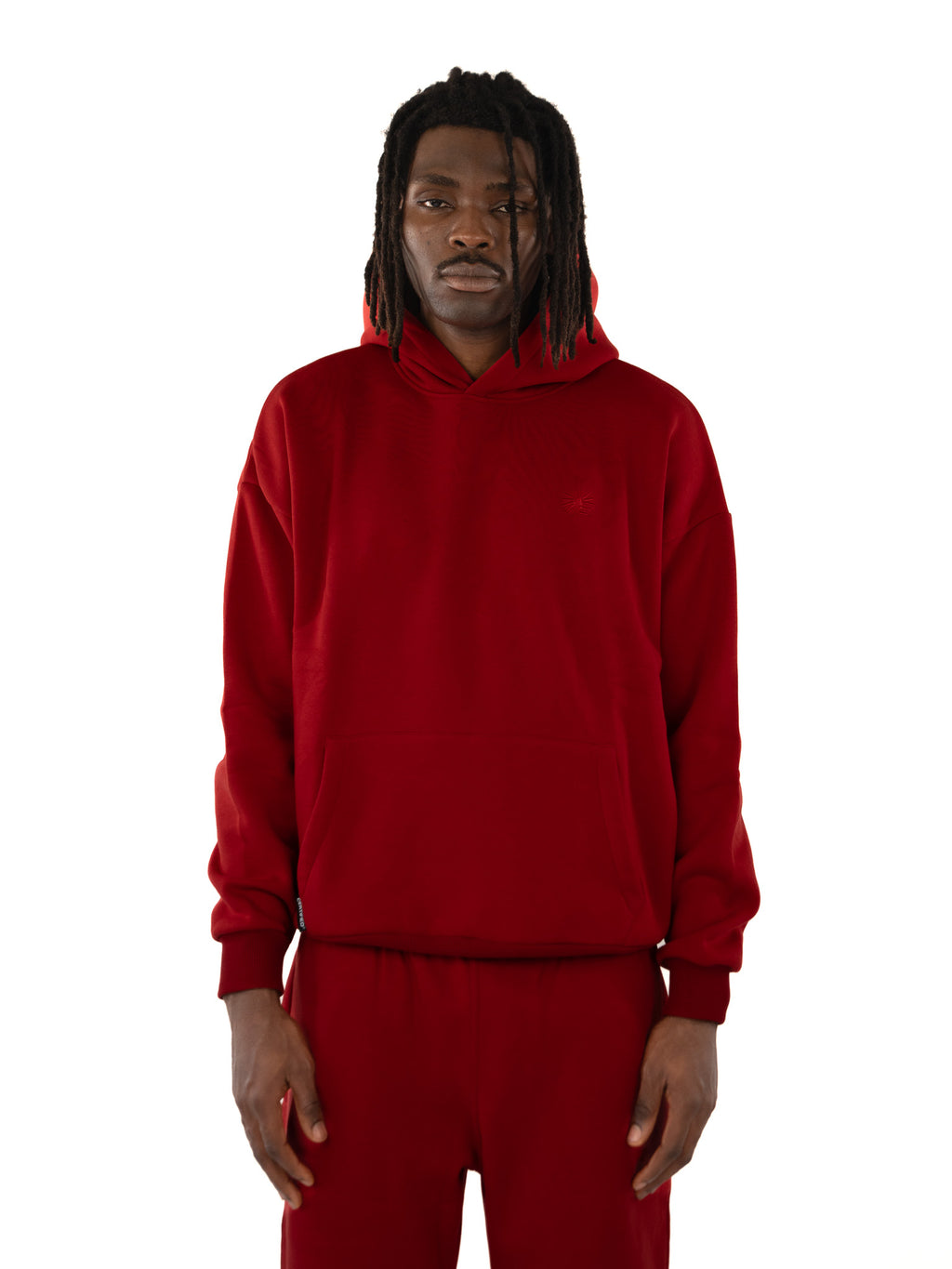 BASIC HOODIE - RED