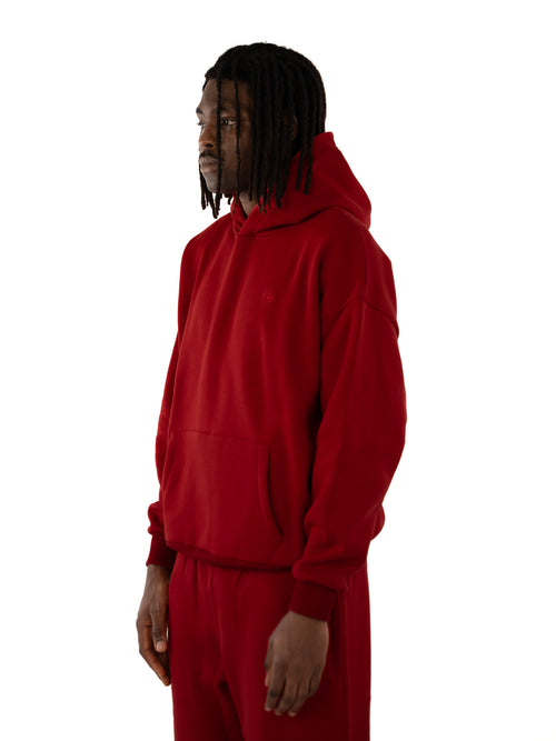 BASIC HOODIE - RED