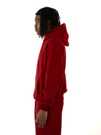 BASIC HOODIE - RED