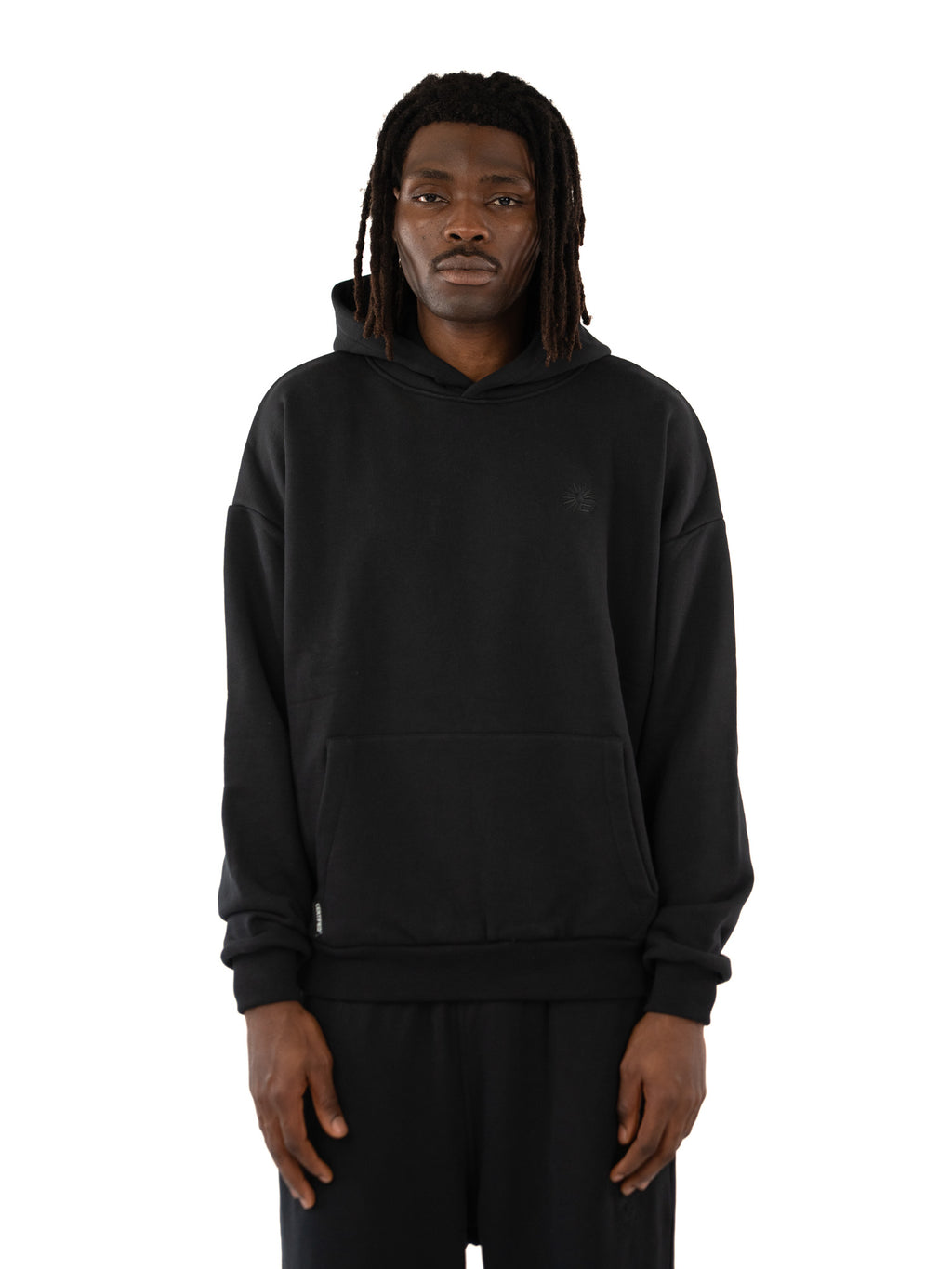 BASIC HOODIE - BLACK
