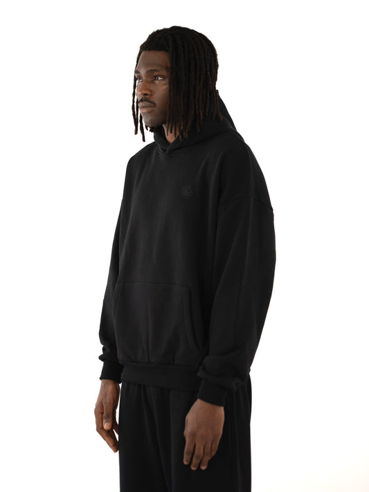 BASIC HOODIE - BLACK