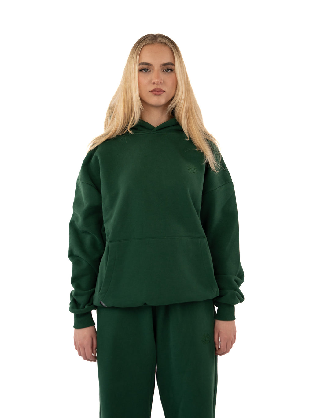 BASIC HOODIE - GREEN