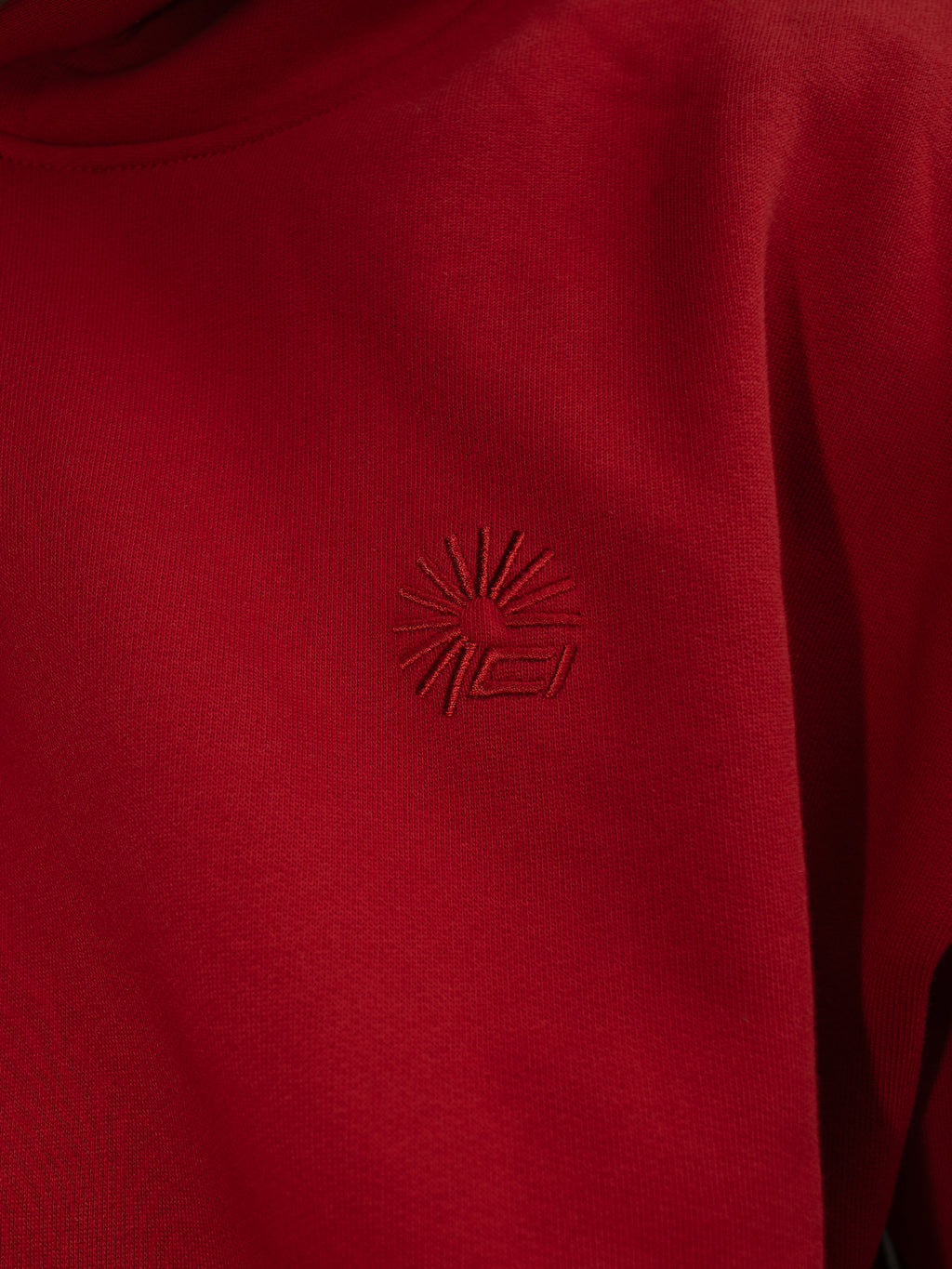 BASIC HOODIE - RED