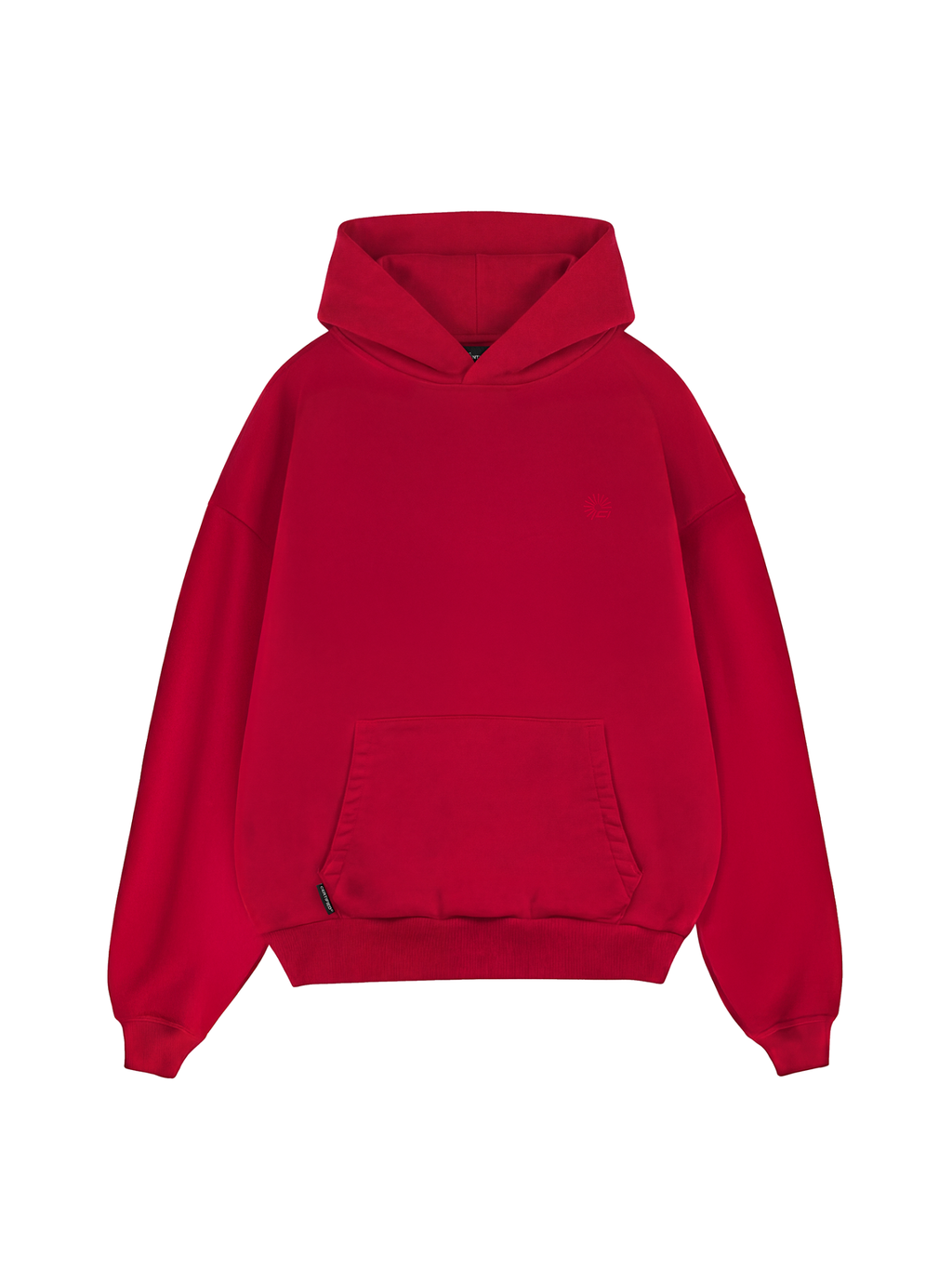 BASIC HOODIE - RED