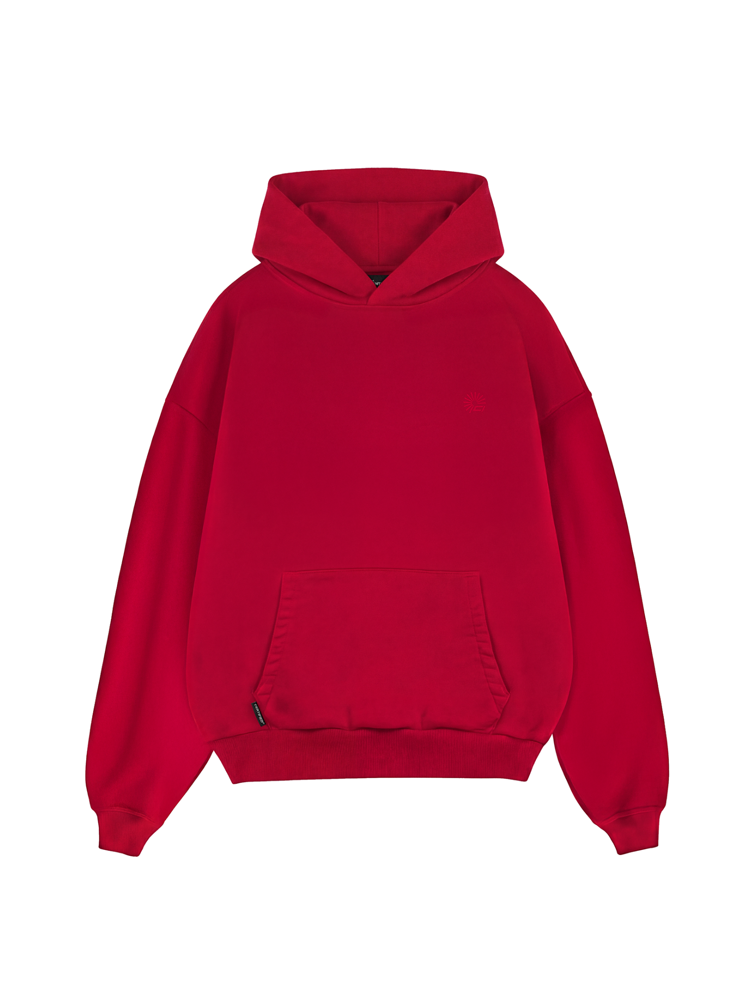 BASIC HOODIE - RED