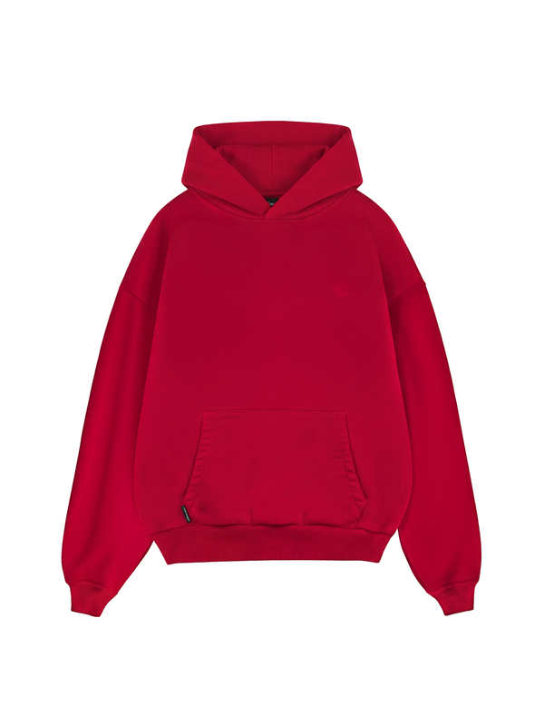 BASIC HOODIE - RED